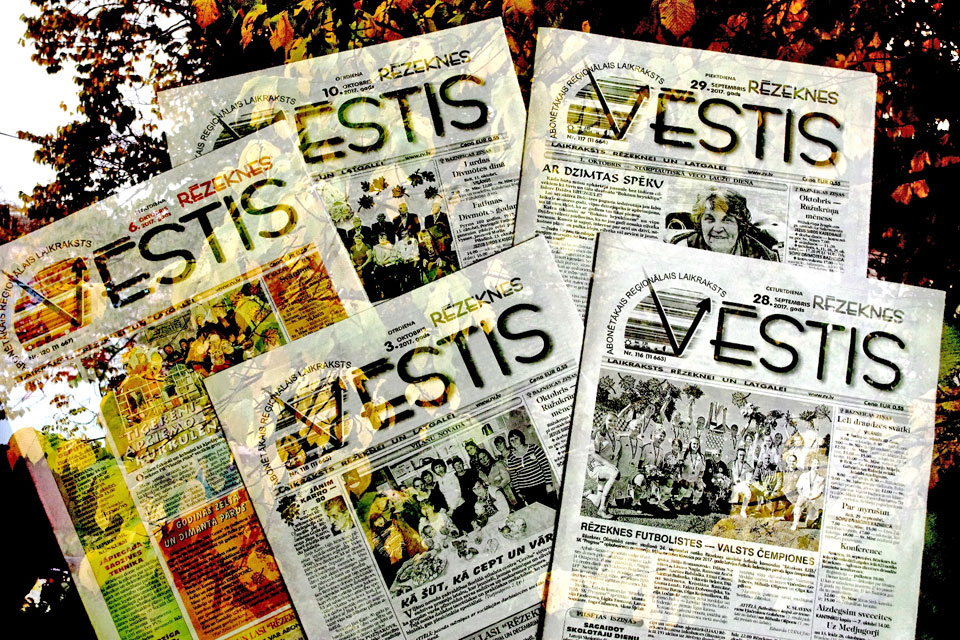 LAI “RĒZEKNES VĒSTIS” IENĀK JŪSU MĀJĀ