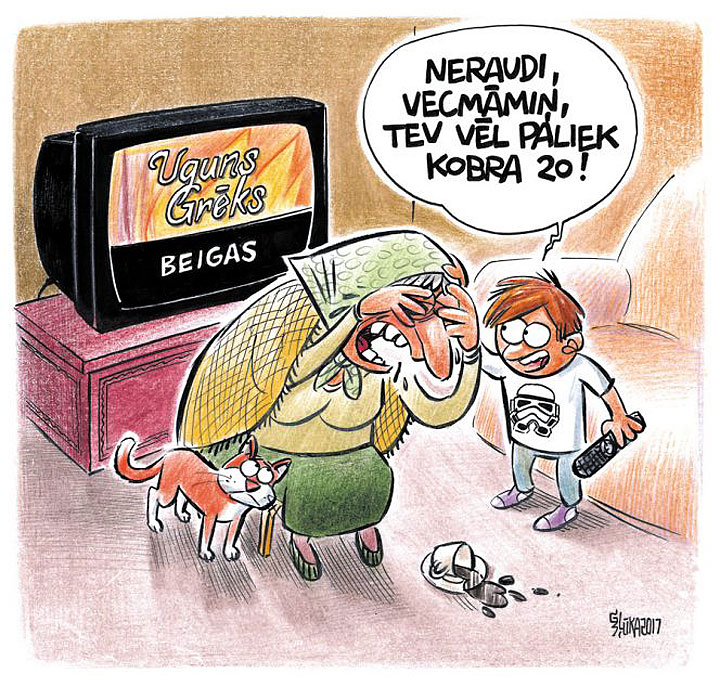 AIZLIEGT, SLĒGT, NOBLOĶĒT…