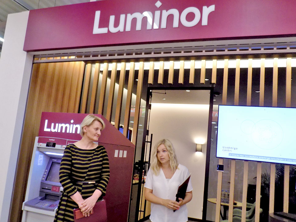 ATKLĀTS LUMINOR UZŅĒMĪGO CENTRS
