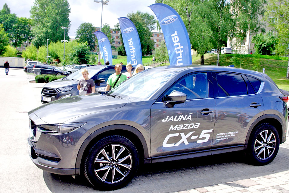 MĀJUP AR JAUNU AUTO?