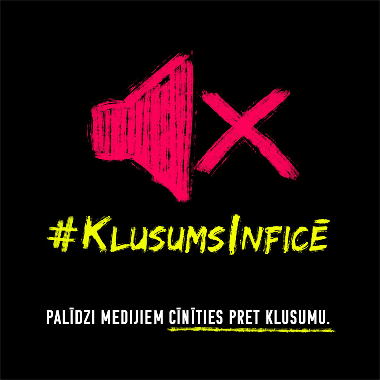 #klusumsinficē