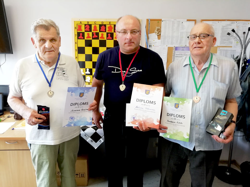 SENIORU ČEMPIONS – DAINIS VIĻUMS