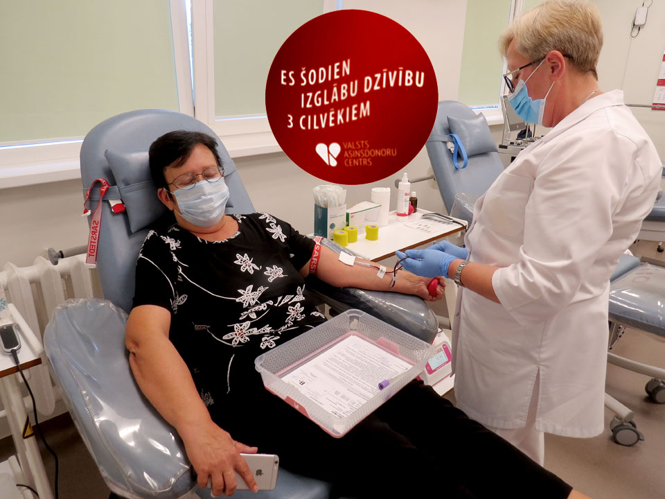 ZIEDO ASINIS – GLĀB DZĪVĪBAS!