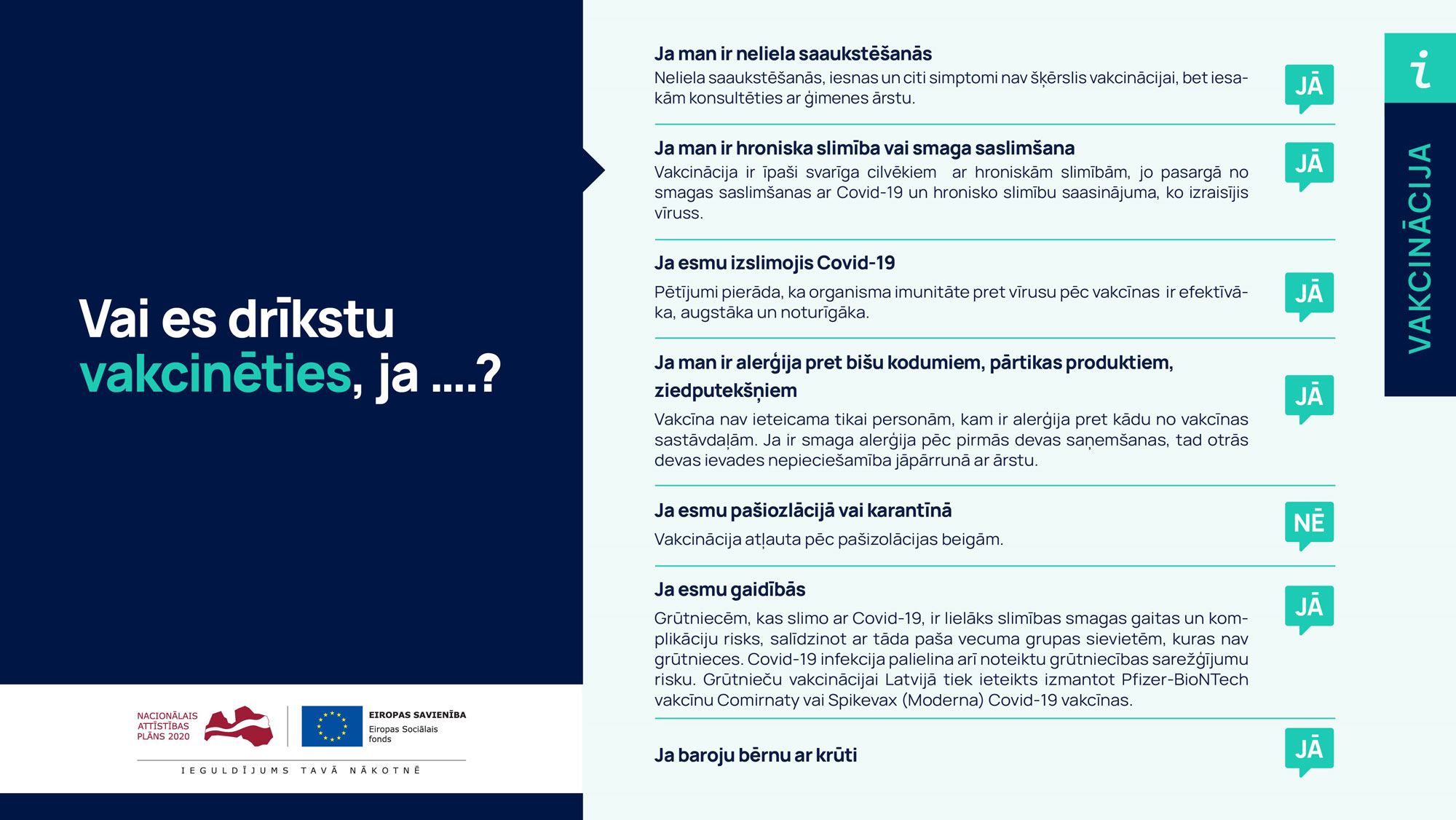 VAKCINĀCIJA: “PAR” UN “PRET”