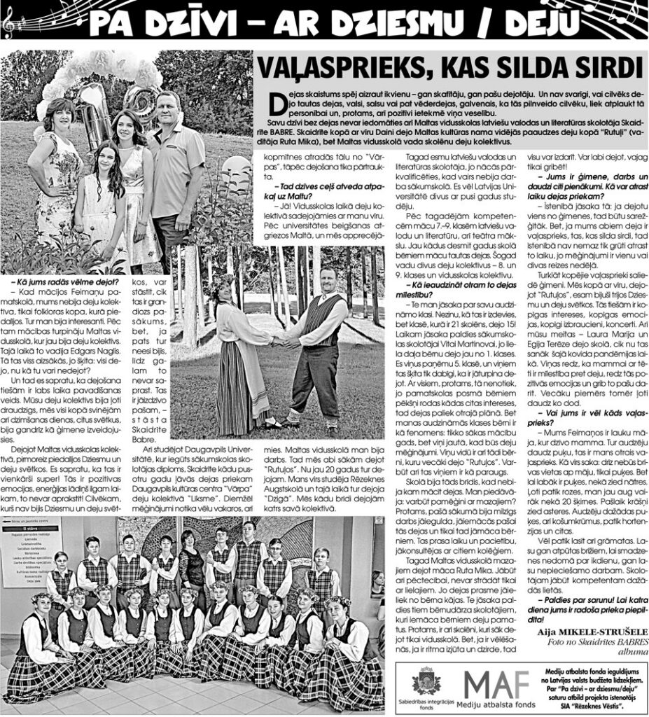 VAĻASPRIEKS, KAS SILDA SIRDI