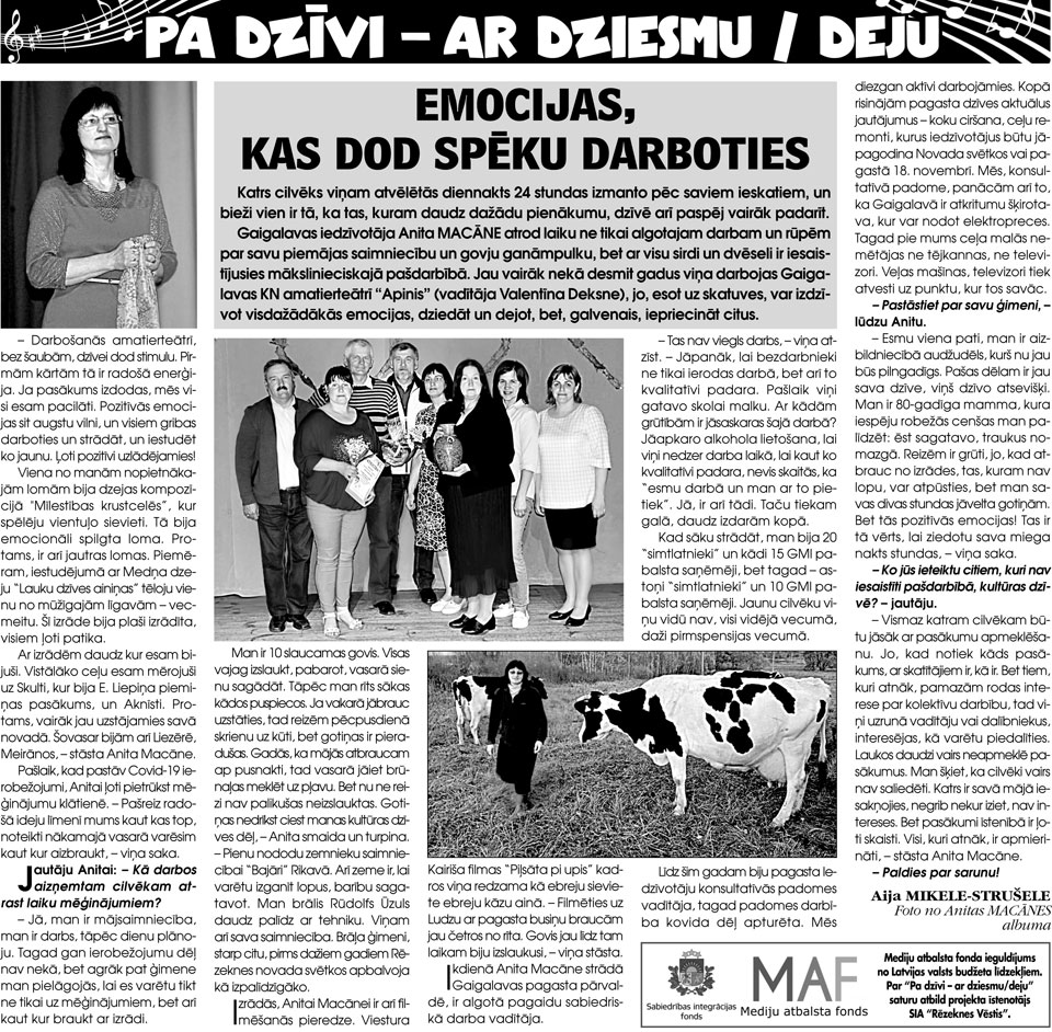 EMOCIJAS, KAS DOD SPĒKU DARBOTIES