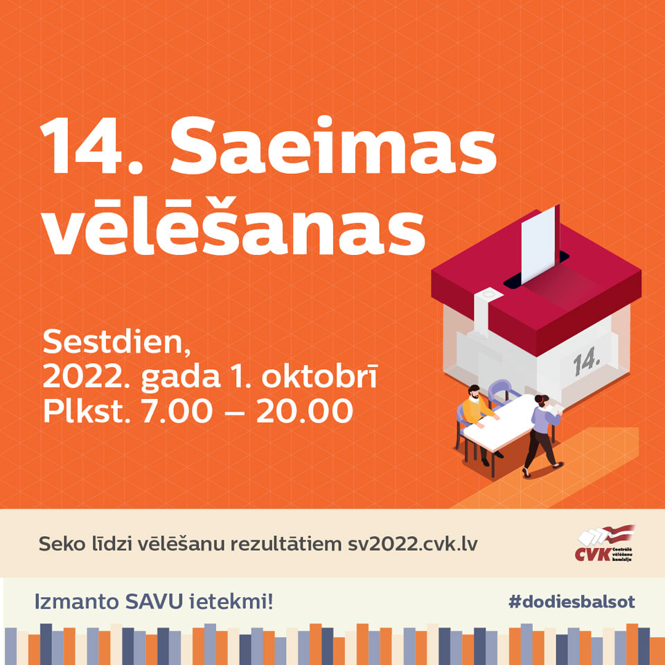 RĪT – 14. SAEIMAS VĒLĒŠANAS