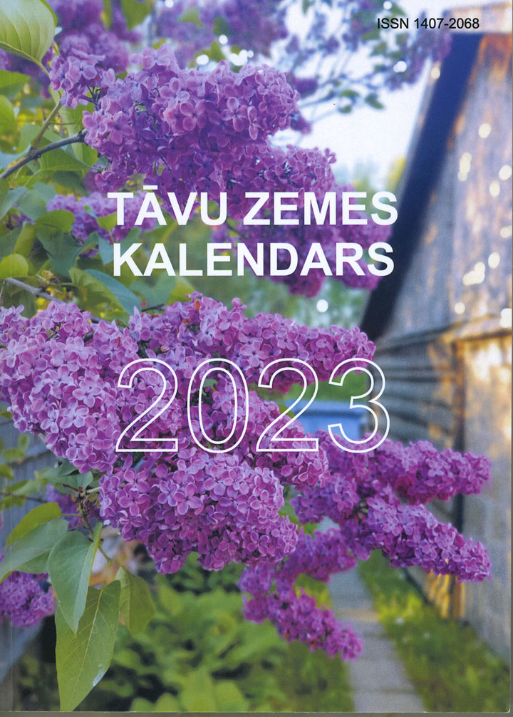 “TĀVU ZEMES KALENDARS 2023”