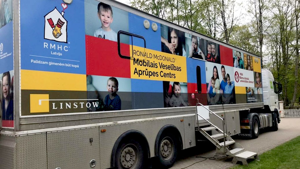 piestās veselības autobuss