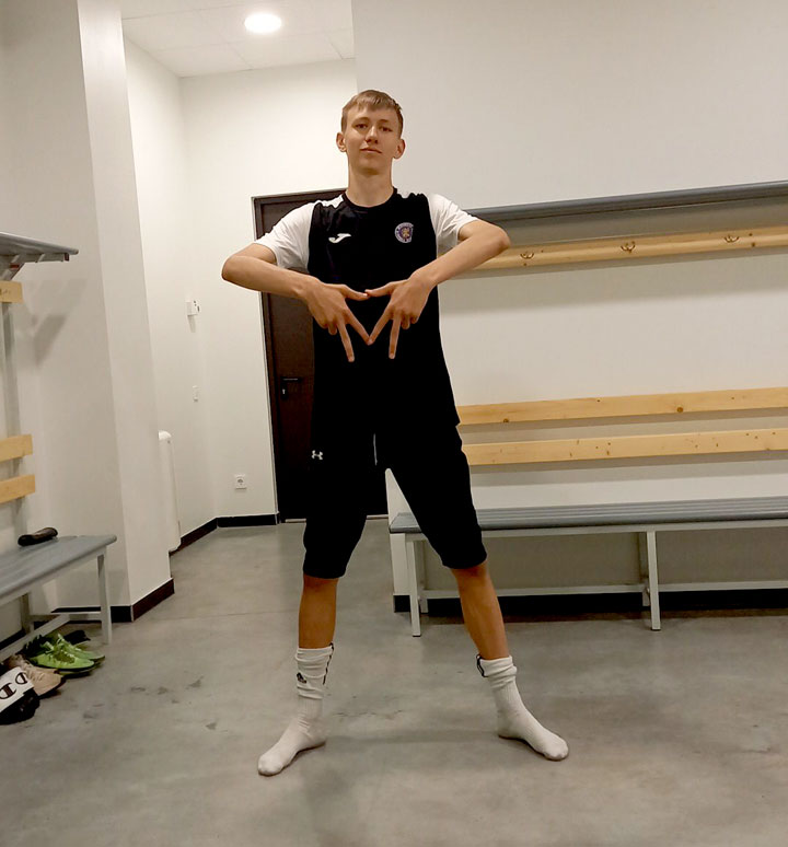 Savu dzīvi vēlas saistīt ar sportu