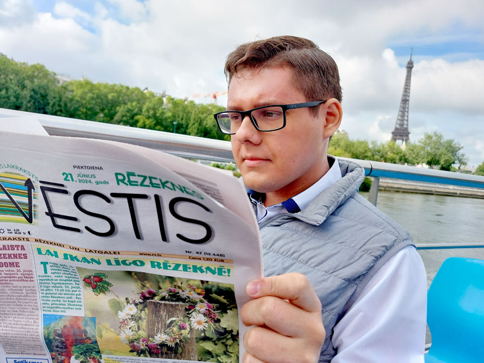 “RĒZEKNES VĒSTIS” LASA PARĪZĒ!