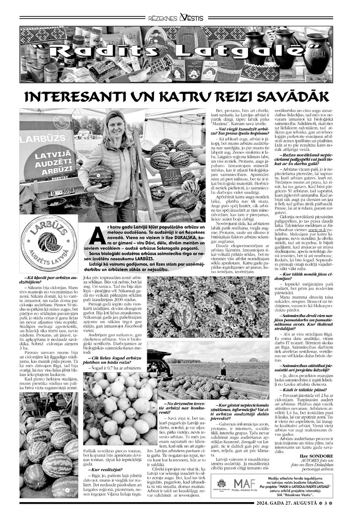 interesanti un katru reizi savādāk