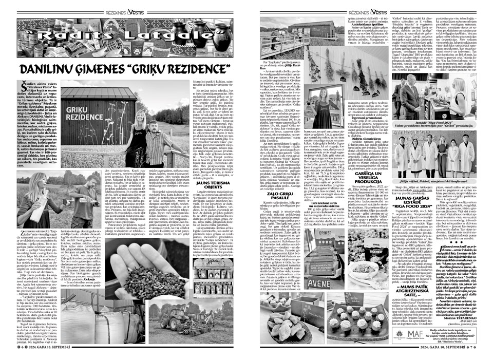 danilinu ģimenes “griķu rezidence”