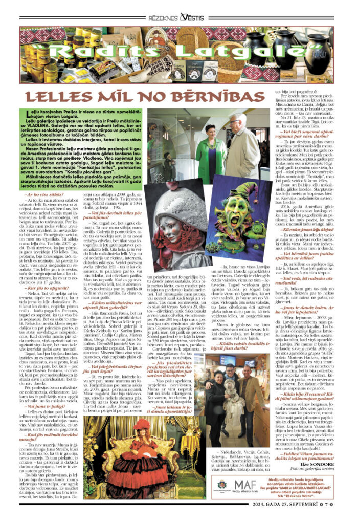 lelles mīl no bērnības