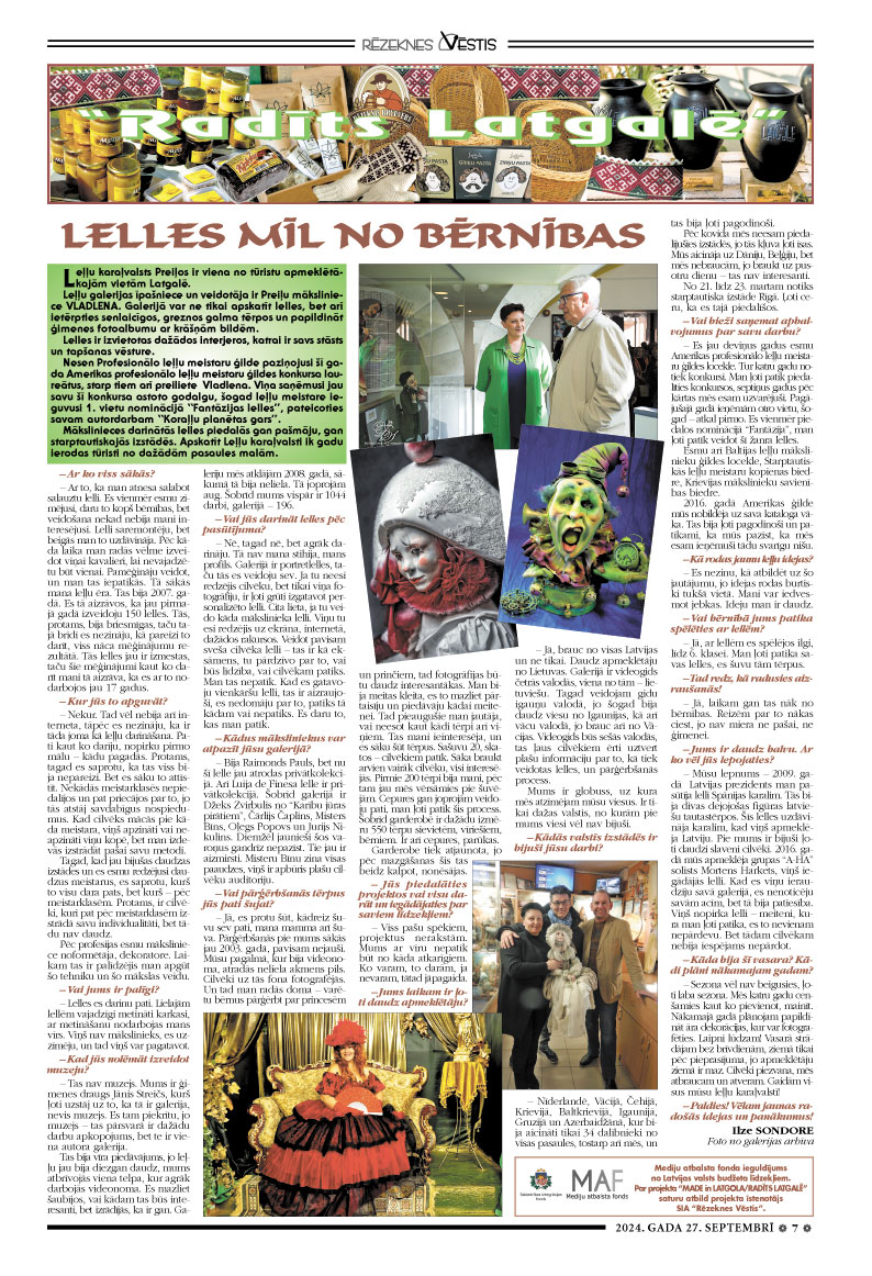 lelles mīl no bērnības