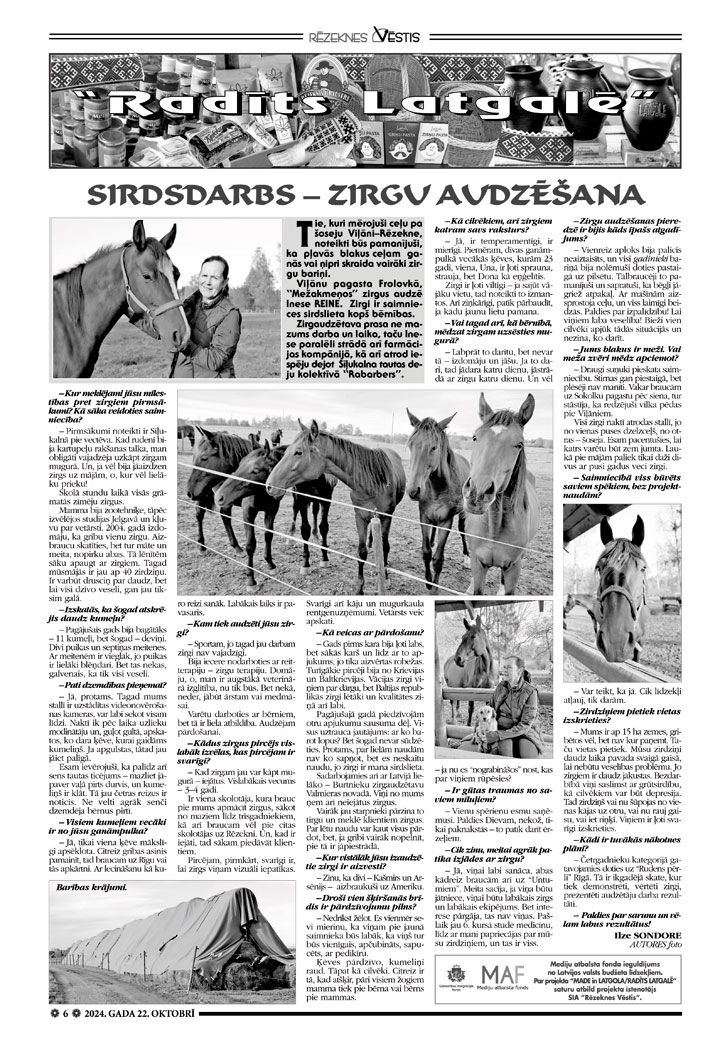 sirdsdarbs – zirgu audzēšana