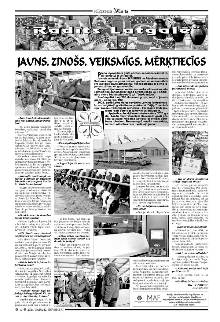 jauns, zinošs, veiksmīgs, mērķtiecīgs
