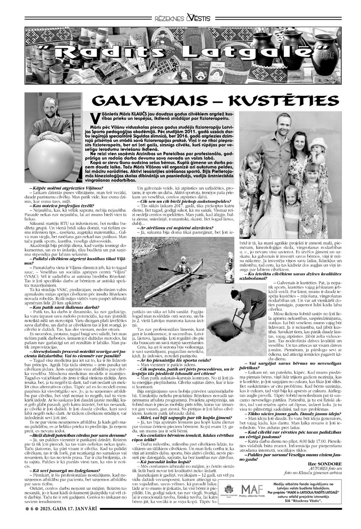 galvenais – kustēties
