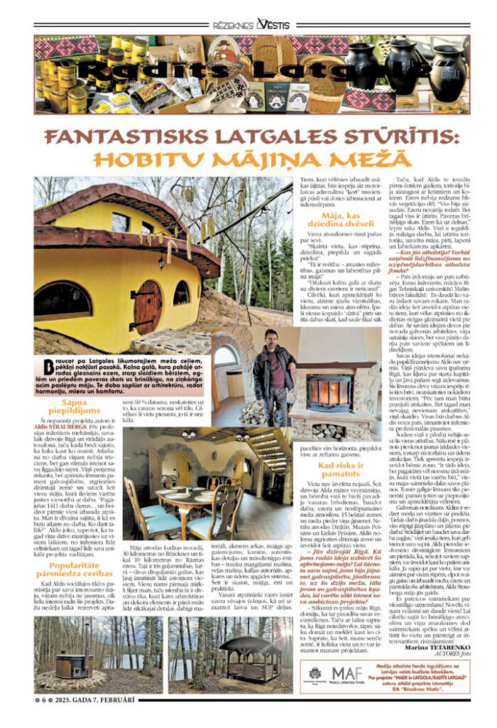 fantastisks latgales stūrītis: Hobitu mājiņa mežā