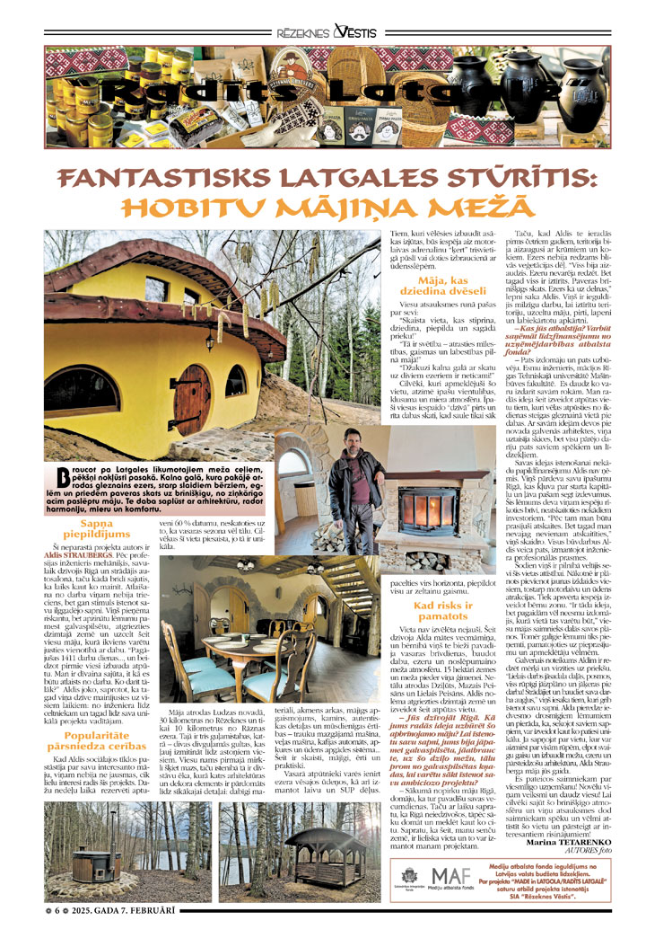 fantastisks latgales stūrītis: Hobitu mājiņa mežā