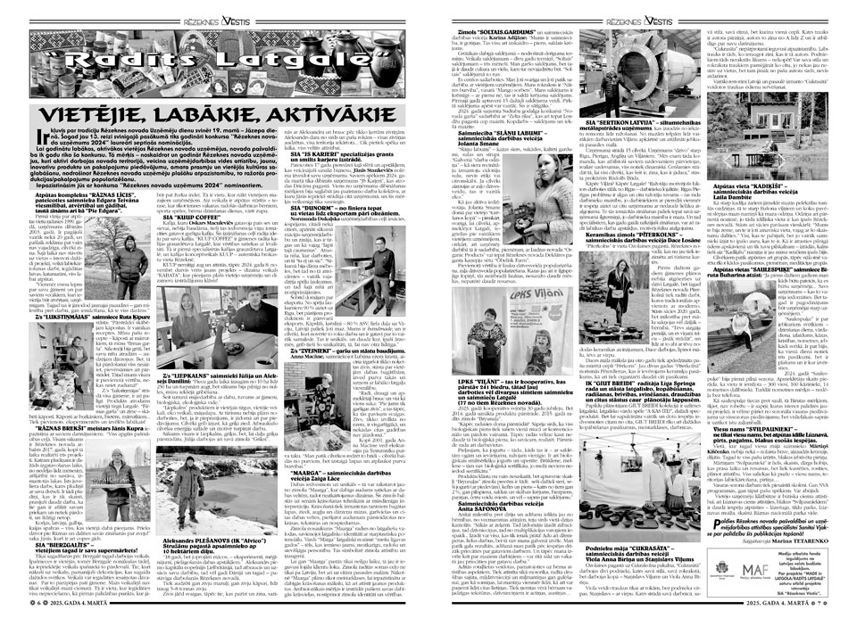 Vietējie, labākie, aktīvākie