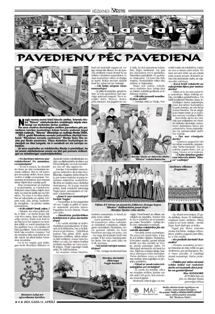 Pavedienu pēc pavediena