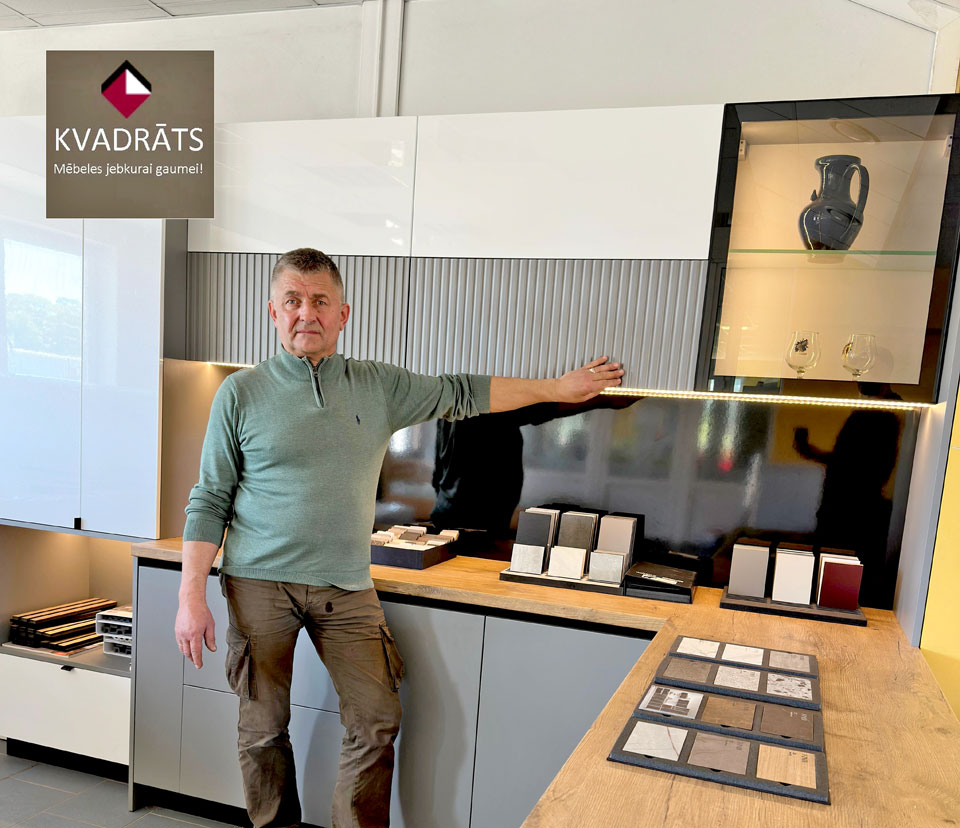 “KVADRĀTS”:  MĒBELES  jebkurai  GAUMEI