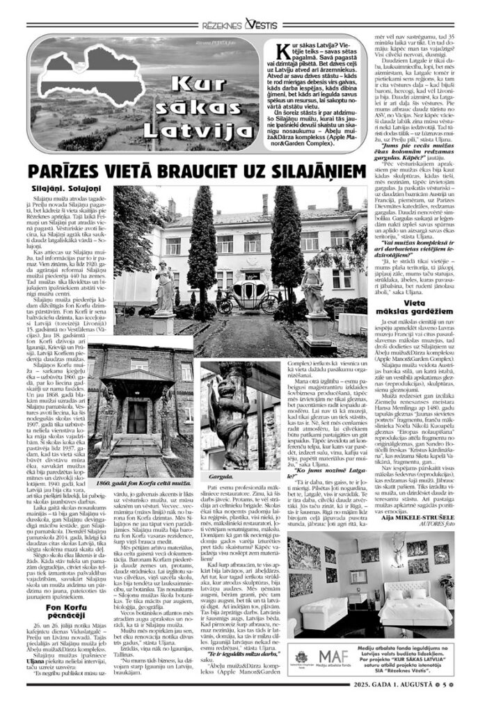 PARĪZES VIETĀ BRAUCIET UZ SILAJĀŅIEM
