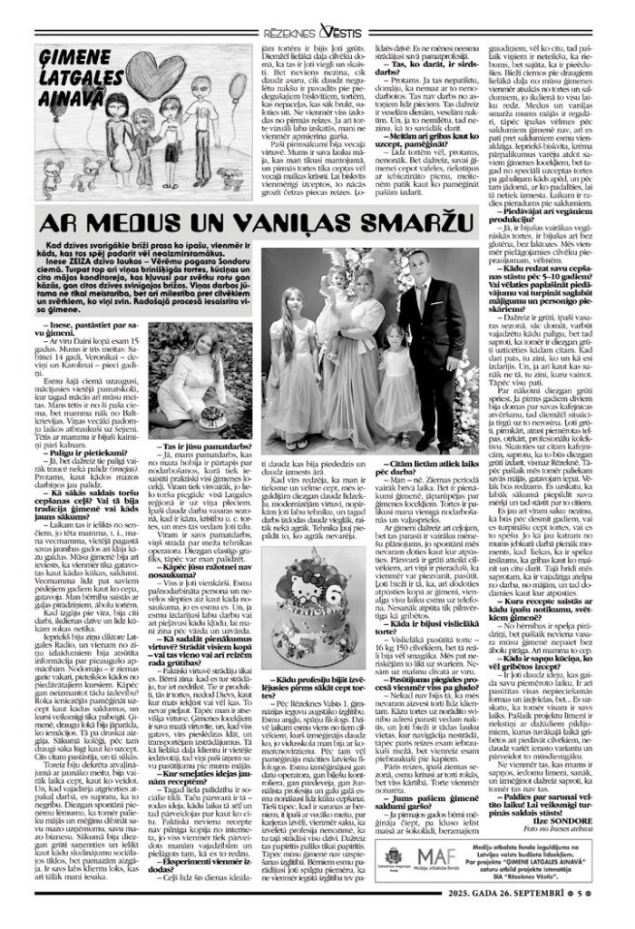 AR MEDUS UN VANIĻAS SMARŽU