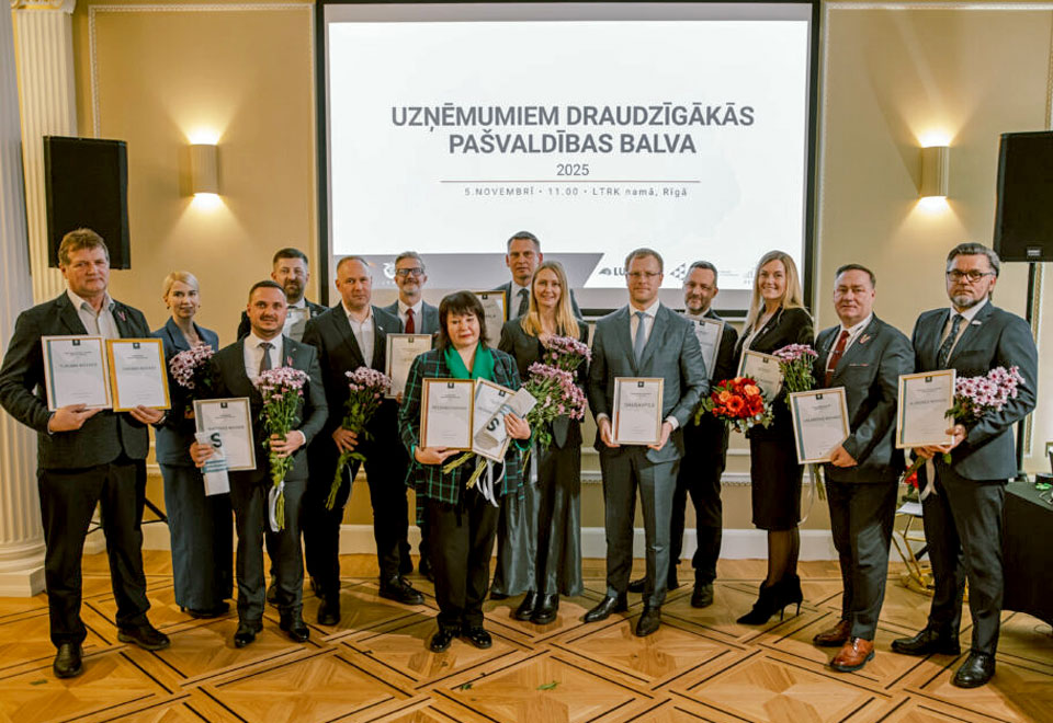 Rēzeknes novads saņēma balvu