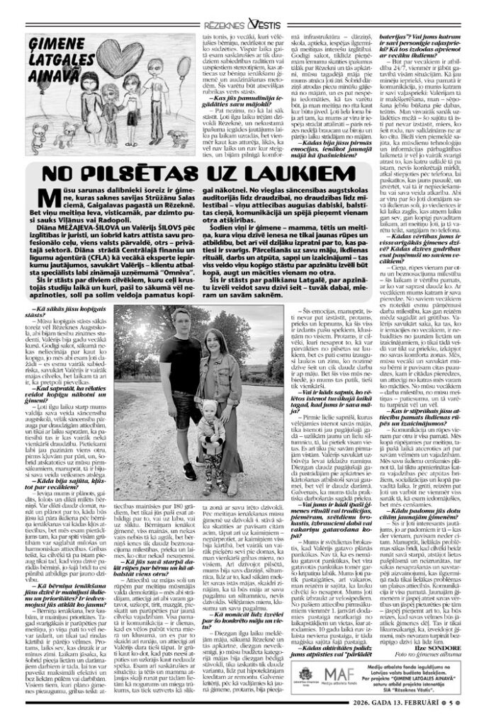 NO PILSĒTAS UZ LAUKIEM