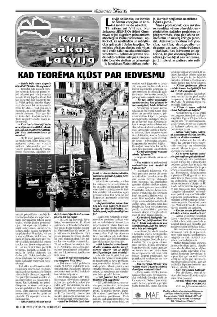KAD TEORĒMA KĻŪST PAR IEDVESMU