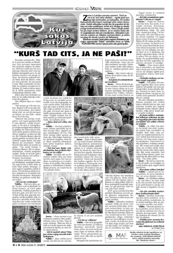 “KURŠ TAD CITS, JA NE PAŠI?”