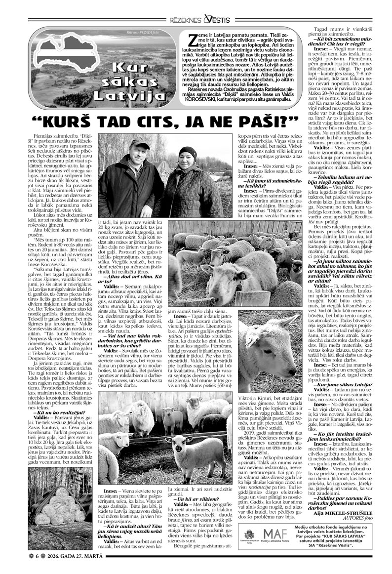“KURŠ TAD CITS, JA NE PAŠI?”