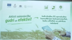 PAR AKTUALITĀTĒM LAUKSAIMNIECĪBAS NOZARĒ