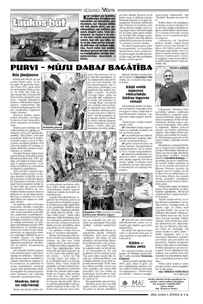 PURVI – MŪSU DABAS BAGĀTĪBA