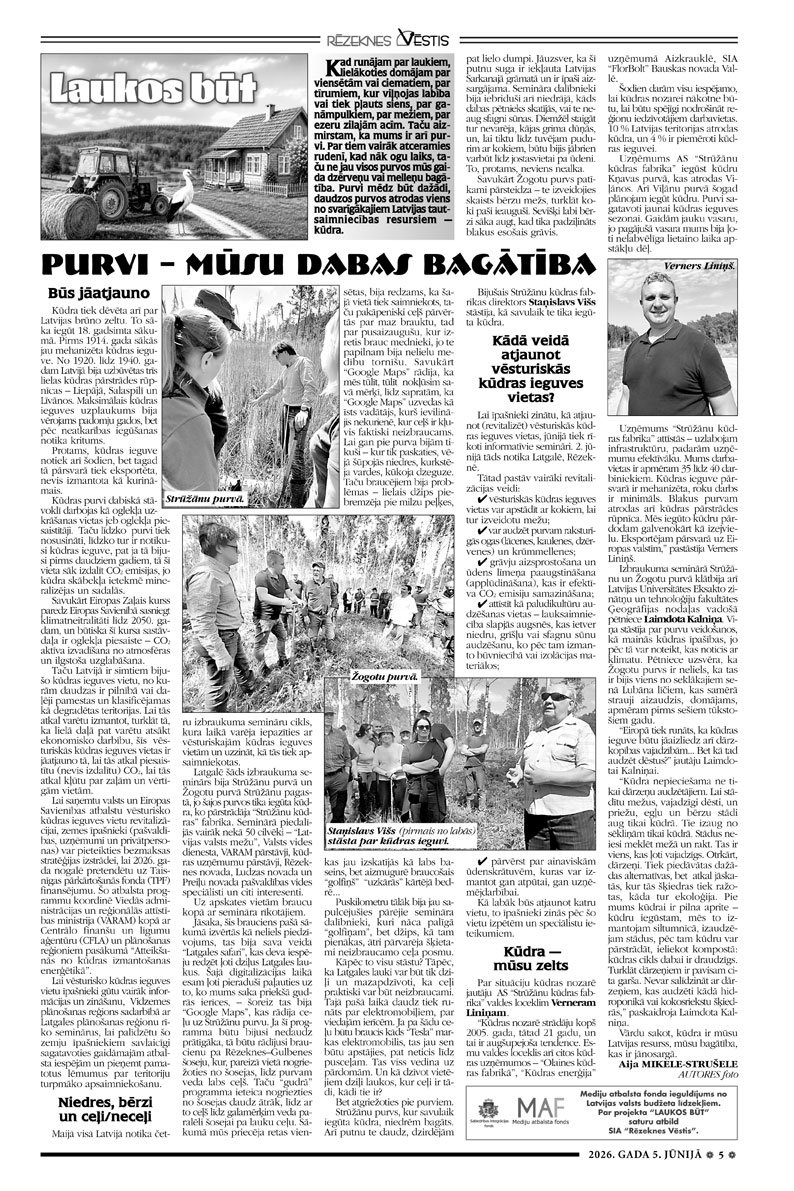 PURVI – MŪSU DABAS BAGĀTĪBA