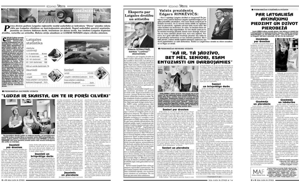 “LUDZA IR SKAISTA VIETA, UN TE IR FORŠI CILVĒKI”
