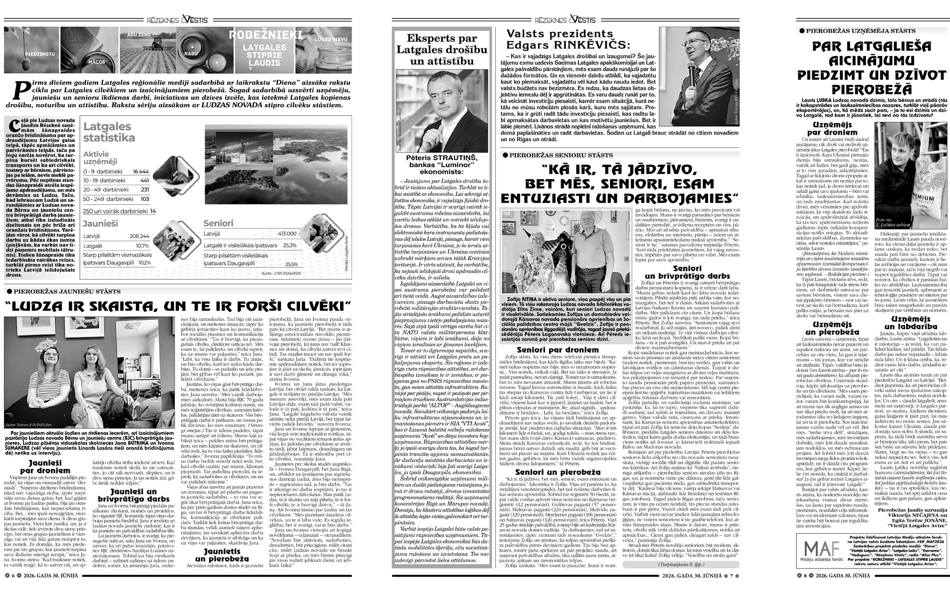 “LUDZA IR SKAISTA VIETA, UN TE IR FORŠI CILVĒKI”