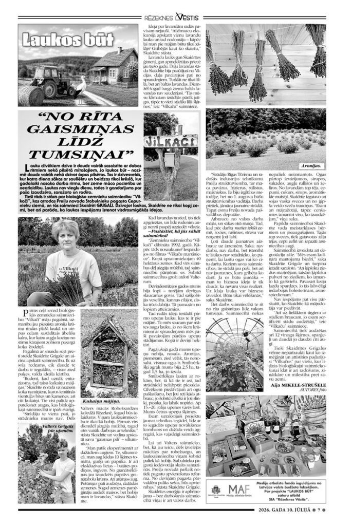 “NO RĪTA GAISMIŅAS LĪDZ TUMSIŅAI”