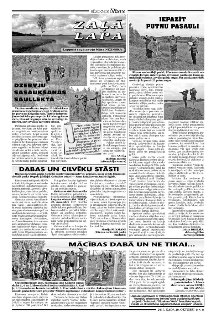 IEPAZĪT PUTNU PASAULI